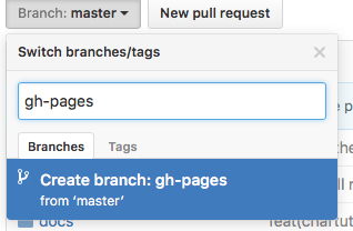 Crear rama de GitHub Pages